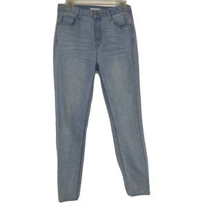 Harper Heritage High Rise Skinny‎ Frayed Hem Jeans Size 29